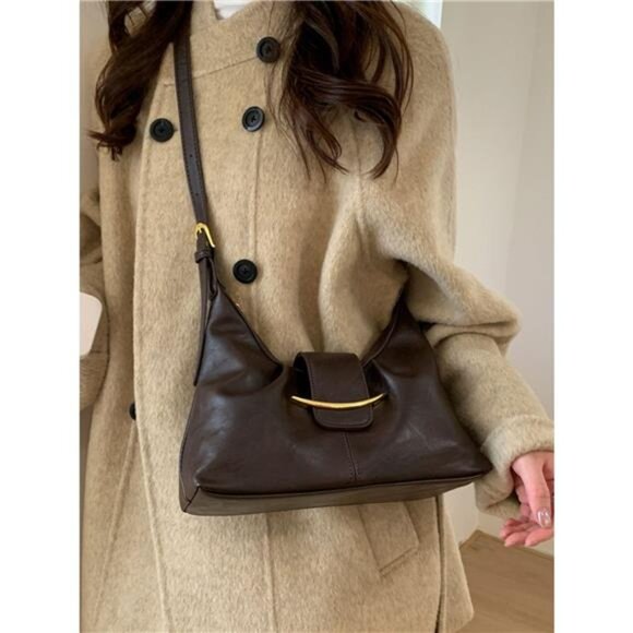 Buckle Adjustable Strap Crossbody Bag - Picture 6 of 10